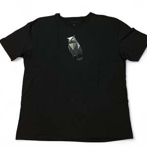 Tesla Cybertruck Owl Tee Men's 3XL Black Geometric Graphic 100% Cotton